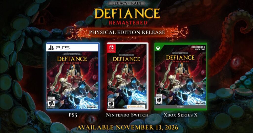 Legacy of Kain: Defiance Remastered avrà edizioni fisiche in arrivo a novembre