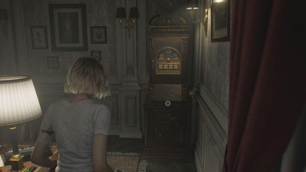 Matita, notebook e combinazione della puzzle box nel Chairman’s Office