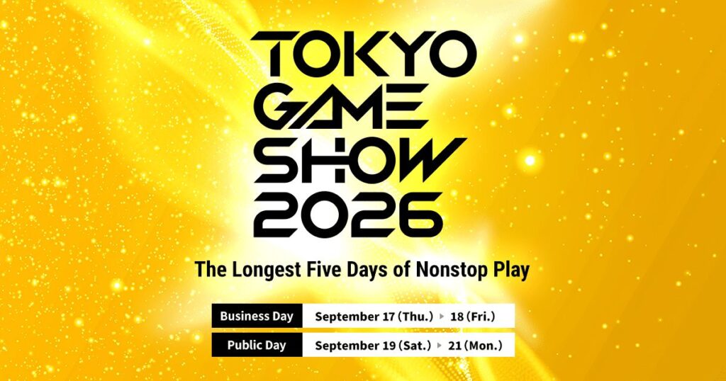 Ingresso ufficiale del Tokyo Game Show 2026