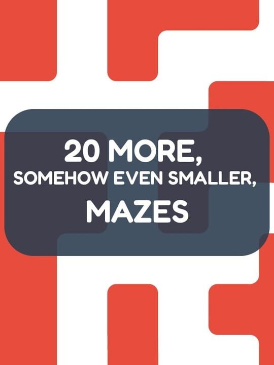 Copertina di 20 More Somehow Even Smaller Mazes Gamescafe Copertina di 20 More Somehow Even Smaller Mazes