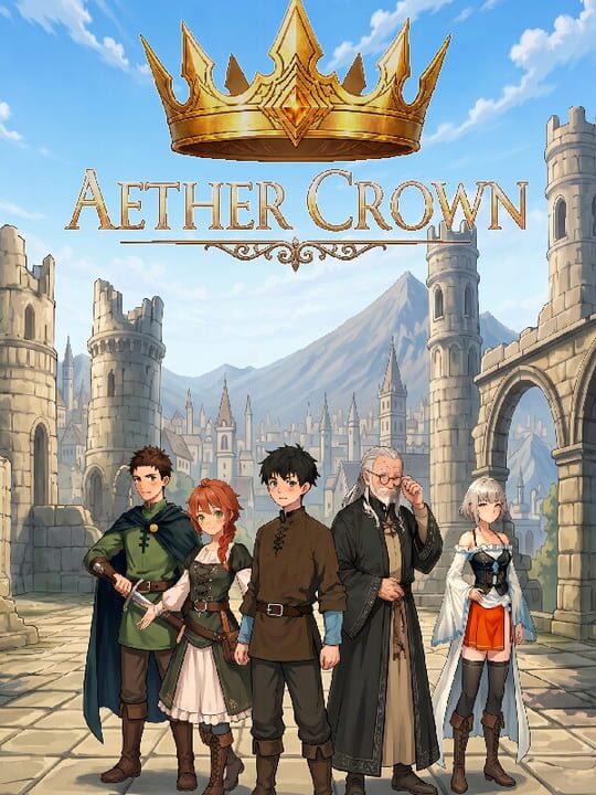 Copertina di Aether Crown Gamescafe Copertina di Aether Crown