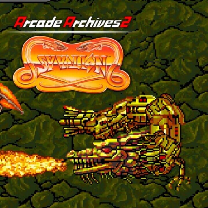 Copertina di Arcade Archives 2 Syvalion Gamescafe Copertina di Arcade Archives 2 Syvalion