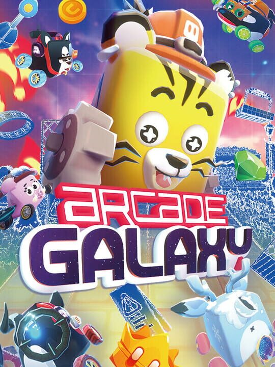 Copertina di Arcade Galaxy Gamescafe Copertina di Arcade Galaxy