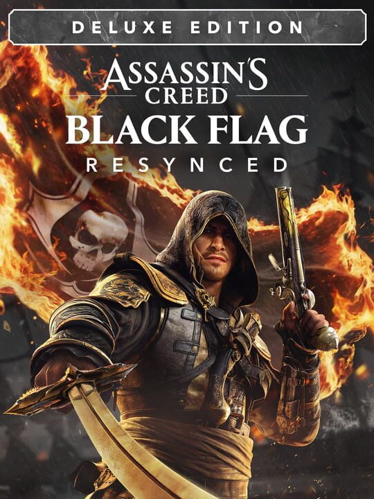 Copertina di Assassins Creed Black Flag Resynced Deluxe Edition Gamescafe Copertina di Assassins Creed Black Flag Resynced Deluxe Edition