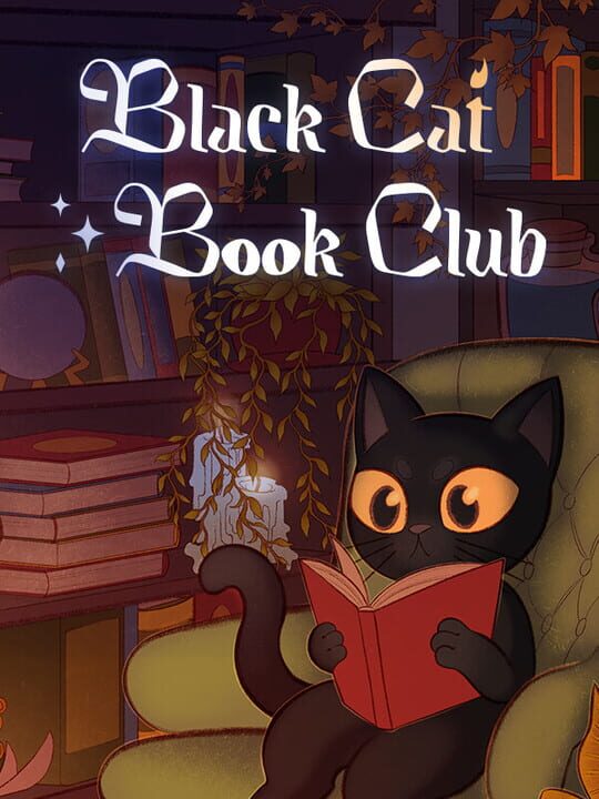 Copertina di Black Cat Book Club Gamescafe Copertina di Black Cat Book Club