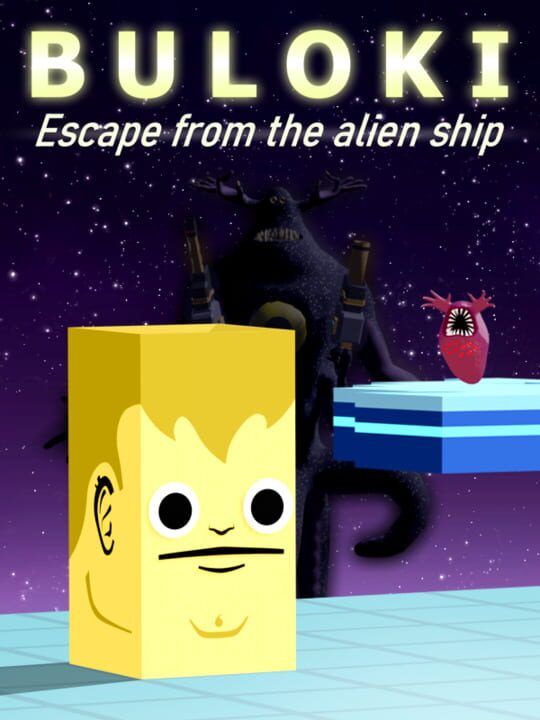 Copertina di Buloki Escape from the Alien Ship Gamescafe Copertina di Buloki Escape from the Alien Ship
