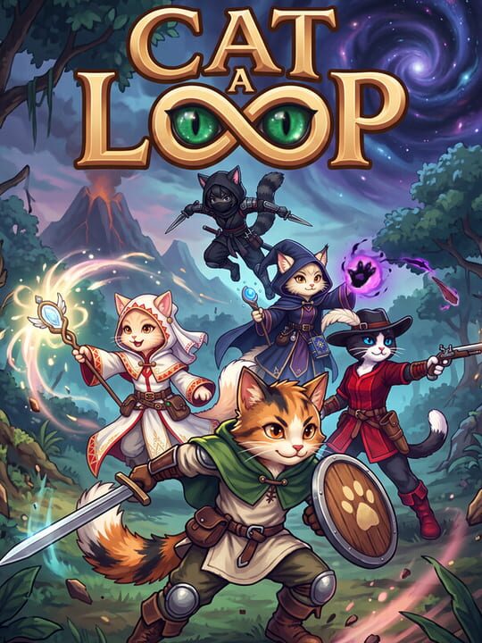 Copertina di Cat a Loop Gamescafe Copertina di Cat a Loop