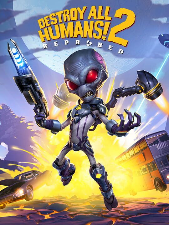 Copertina di Destroy All Humans 2 Reprobed Gamescafe Copertina di Destroy All Humans 2 Reprobed