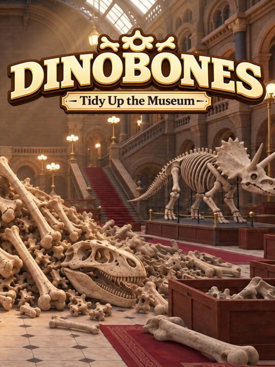 Copertina di DinoBones Tidy Up the Museum Gamescafe Copertina di DinoBones Tidy Up the Museum