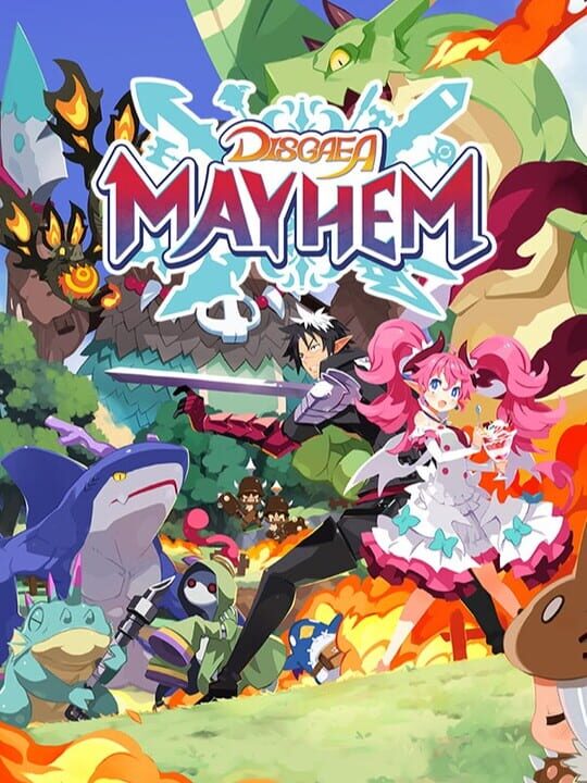 Copertina di Disgaea Mayhem Gamescafe Copertina di Disgaea Mayhem