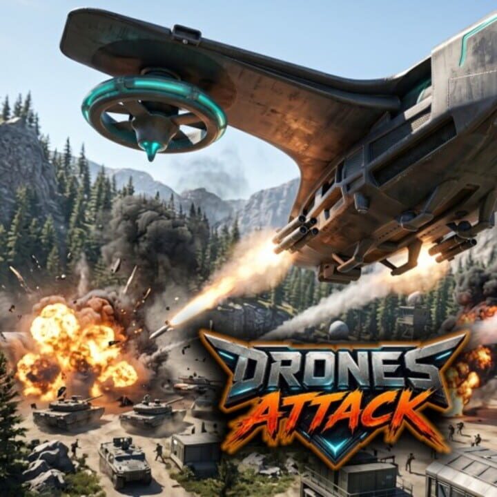 Copertina di Drones Attack Gamescafe Copertina di Drones Attack