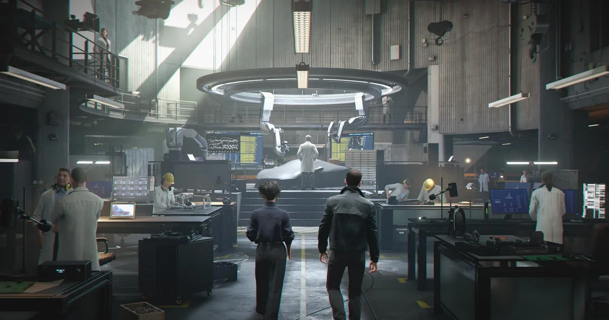 Logo o key art di 007 First Light accanto a una console Nintendo Switch 2