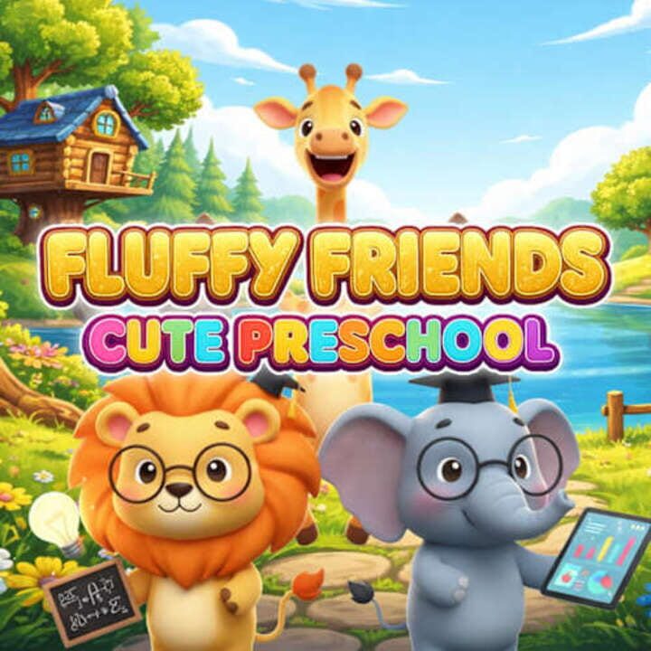 Copertina di Fluffy Friends Cute Preschool