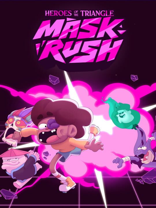 Copertina di Heroes of the Triangle Mask Rush Gamescafe Copertina di Heroes of the Triangle Mask Rush
