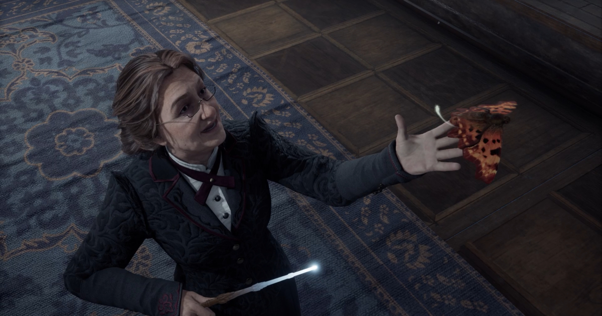 Personaggio davanti a Professor Weasley nella lezione di Transfiguration a Hogwarts Gamescafe Personaggio davanti a Professor Weasley nella lezione di Transfiguration a Hogwarts