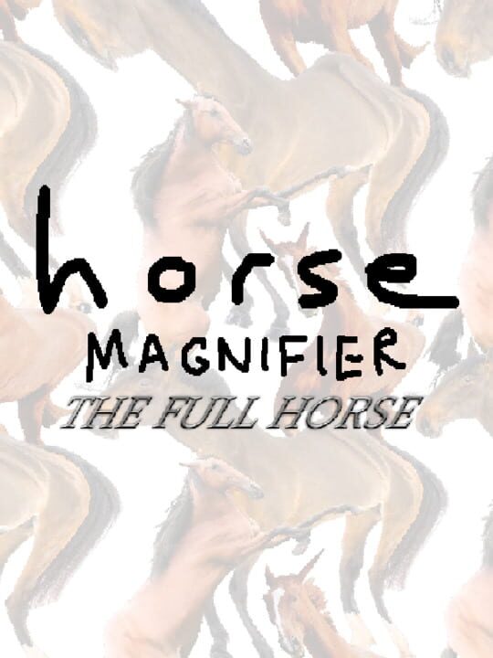 Copertina di Horse Magnifier The Full Horse Gamescafe Copertina di Horse Magnifier The Full Horse