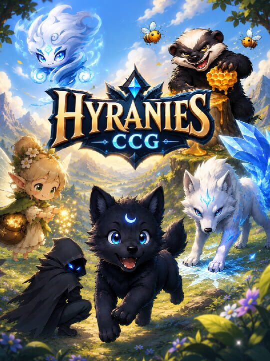 Copertina di Hyranies CCG Gamescafe Copertina di Hyranies CCG