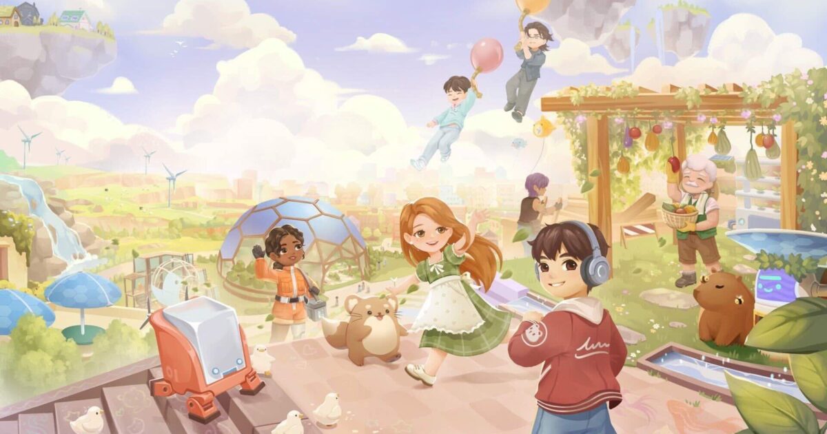 Loftia arriva in early access il MMO solarpunk punta tutto su socialità e isole nel cielo