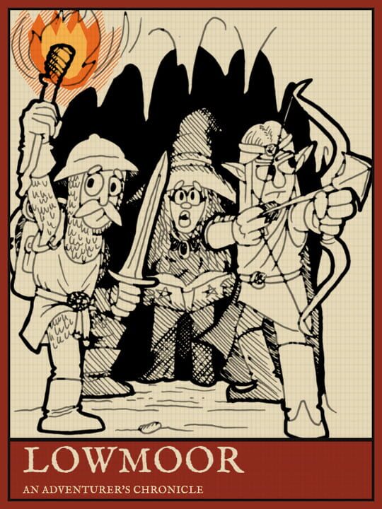 Copertina di Lowmoor Idle RPG An Adventurers Chronicle Gamescafe Copertina di Lowmoor Idle RPG An Adventurers Chronicle