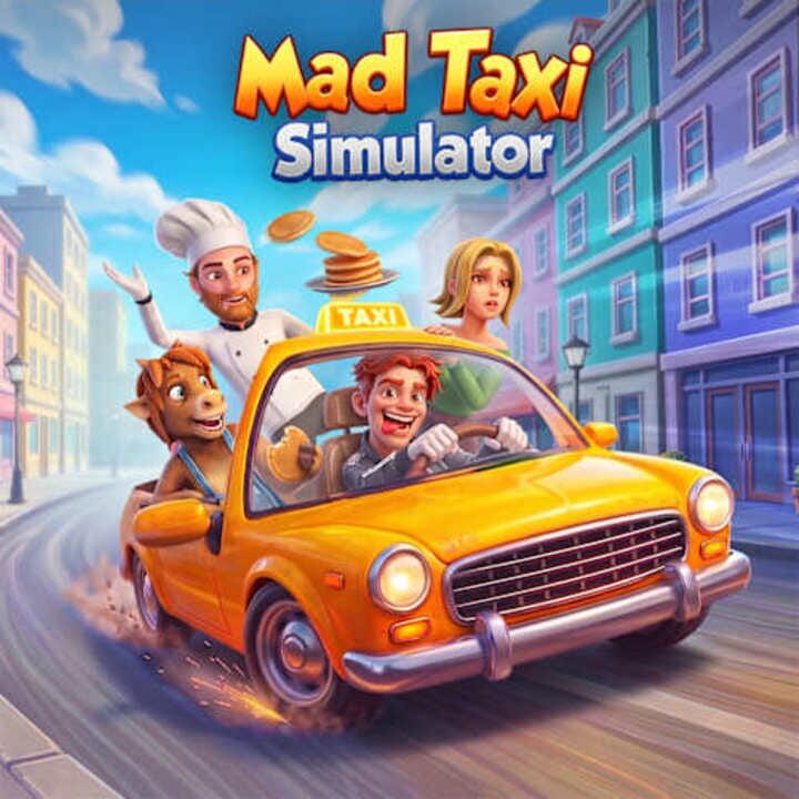 Copertina di Mad Taxi Simulator