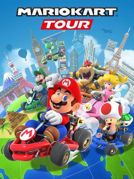 Copertina di Mario Kart Tour Gamescafe Copertina di Mario Kart Tour