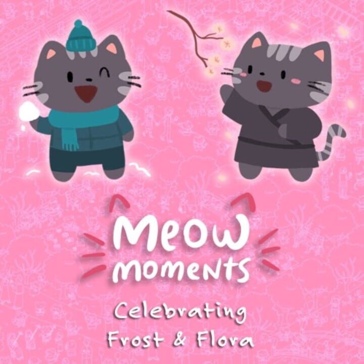 Copertina di Meow Moments Celebrating Frost Flora Gamescafe Copertina di Meow Moments Celebrating Frost Flora