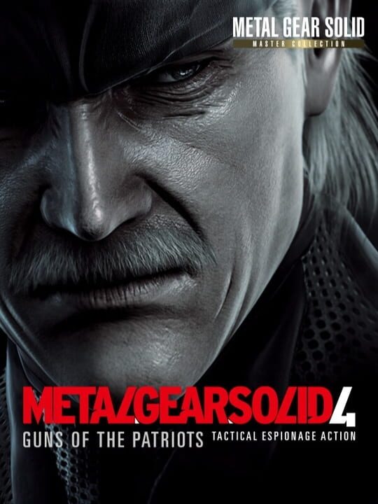Copertina di Metal Gear Solid 4 Guns of the Patriots Master Collection Version Gamescafe Copertina di Metal Gear Solid 4 Guns of the Patriots Master Collection Version