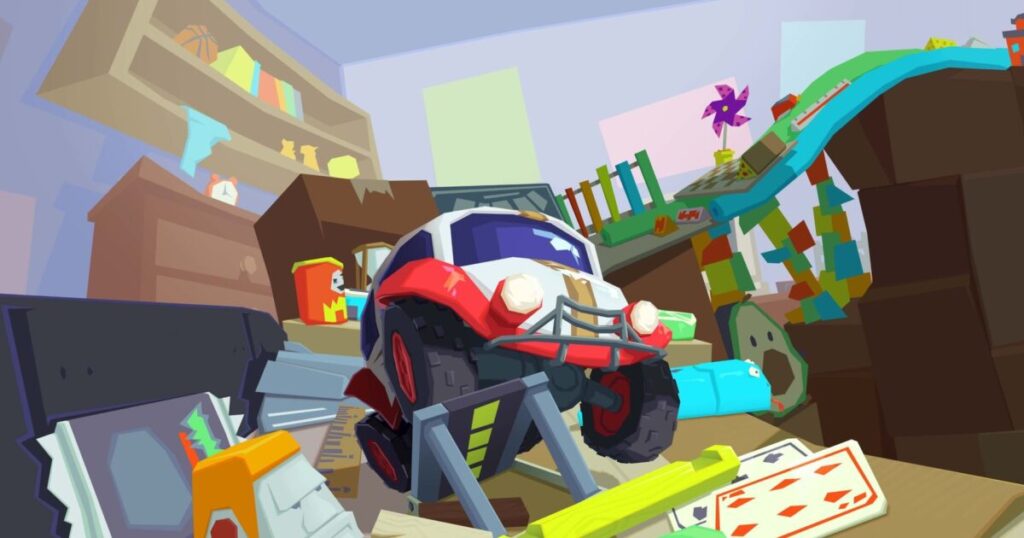 Obstacle Overdrive punta sul caos dei giocattoli e sul rischio di far cadere tutto dal tavolo