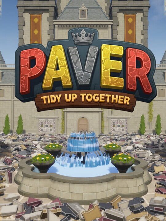 Copertina di Paver Tidy Up Together Gamescafe Copertina di Paver Tidy Up Together