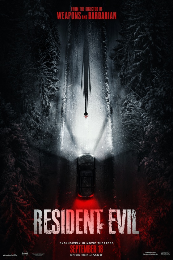 Poster ufficiale del film Resident Evil del 2026