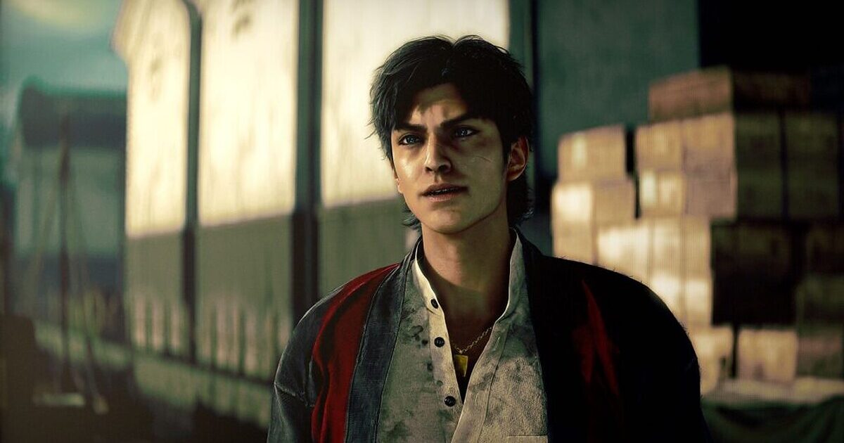 Il protagonista Makoto Daito circondato dai personaggi chiave in un contesto noir giapponese