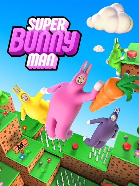 Copertina di Super Bunny Man Gamescafe Copertina di Super Bunny Man