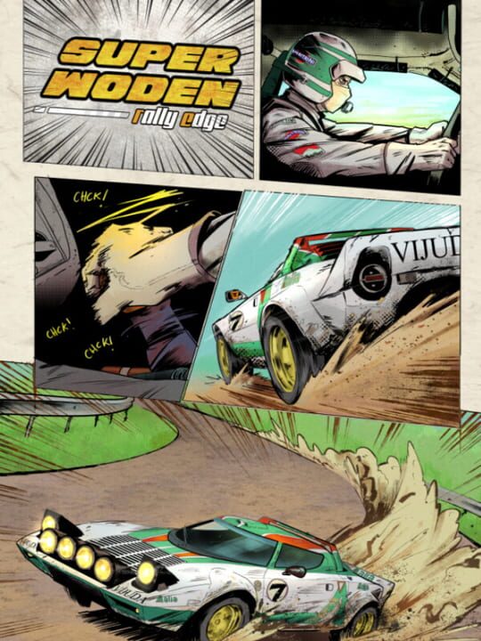 Copertina di Super Woden Rally Edge Gamescafe Copertina di Super Woden Rally Edge