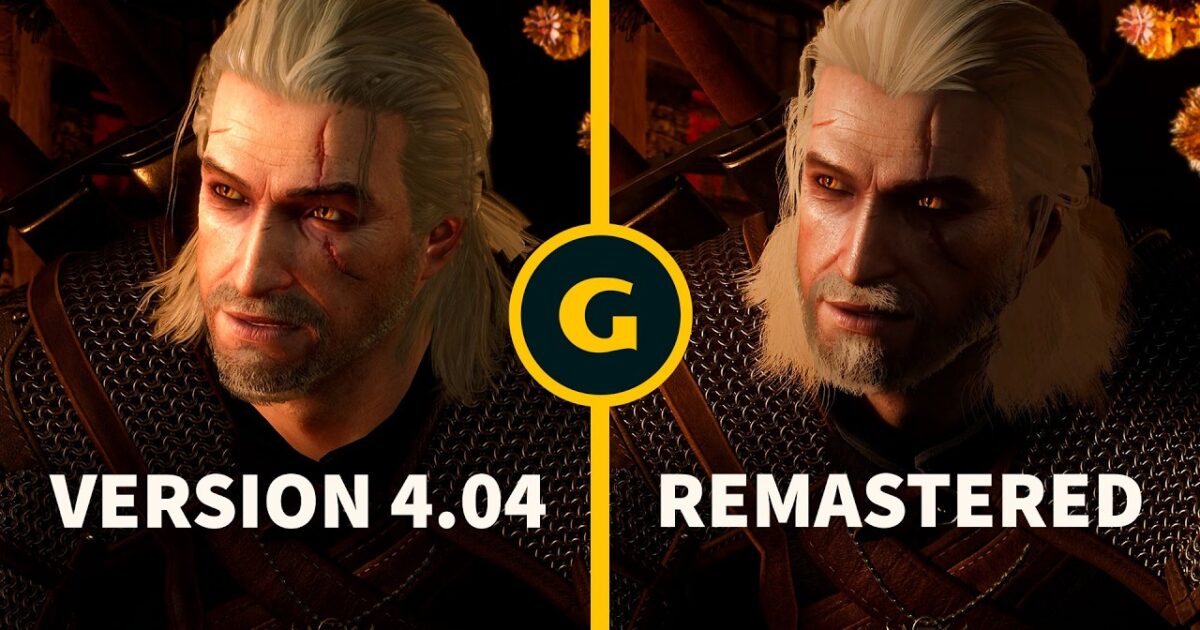 Geralt e Ciri affiancati davanti a un paesaggio fantasy cupo con richiami alla saga Gamescafe Geralt e Ciri affiancati davanti a un paesaggio fantasy cupo con richiami alla saga
