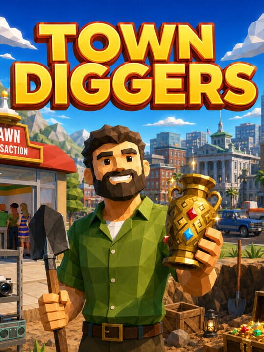 Copertina di Town Diggers Gamescafe Copertina di Town Diggers