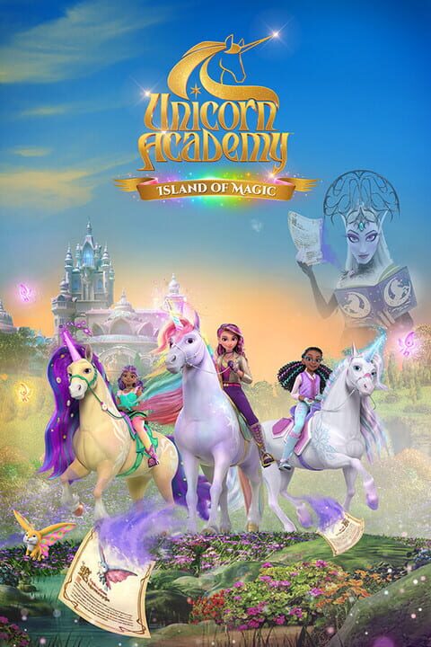 Copertina di Unicorn Academy Island of Magic Gamescafe Copertina di Unicorn Academy Island of Magic