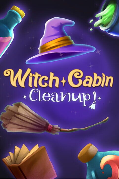 Copertina di Witch Cabin Cleanup Gamescafe Copertina di Witch Cabin Cleanup