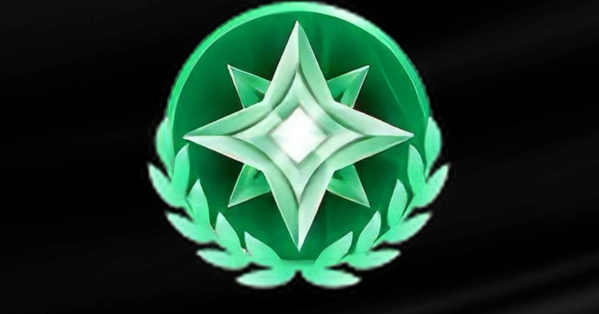 Icona achievement dorata con stelle e alloro su sfondo scuro Gamescafe Icona achievement dorata con stelle e alloro su sfondo scuro