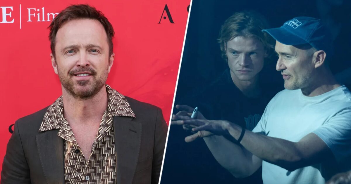 Aaron Paul in una scena notturna di Clayface ambientata in un nightclub di Gotham Gamescafe Aaron Paul in una scena notturna di Clayface ambientata in un nightclub di Gotham