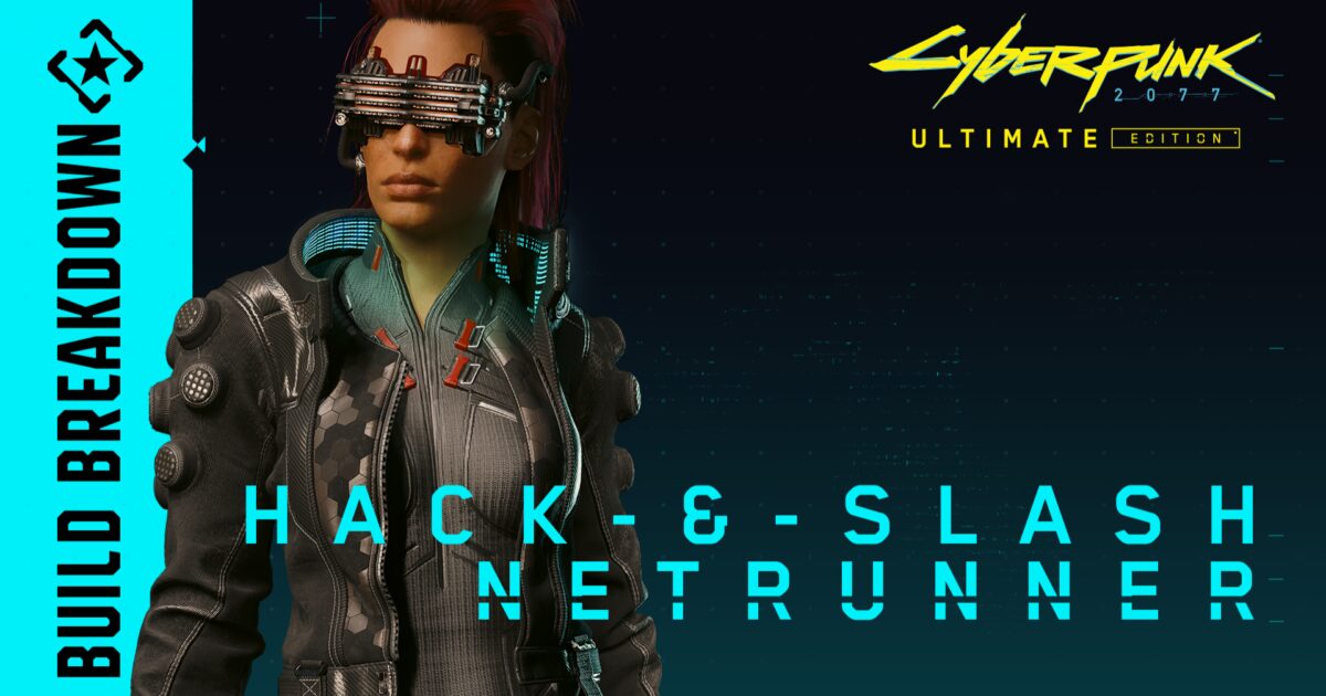 Personaggio con cyberware sugli occhi nella grafica Cyberpunk 2077 Ultimate Edition Hack  Slash Netrunner