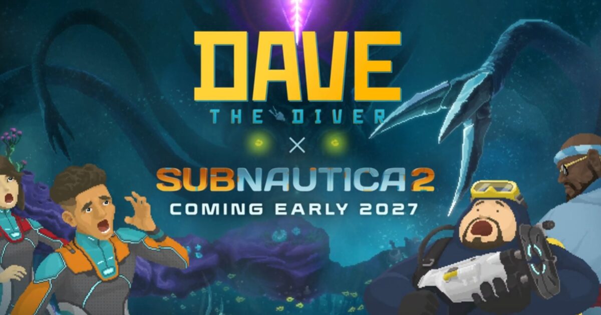 Dave the Diver davanti a un portale verso un oceano alieno con un Leviathan sullo sfondo Gamescafe Dave the Diver davanti a un portale verso un oceano alieno con un Leviathan sullo sfondo