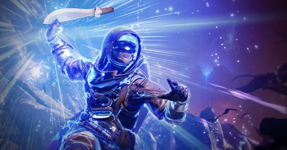Artwork di Destiny con un Guardiano e il logo della serie Gamescafe Artwork di Destiny con un Guardiano e il logo della serie