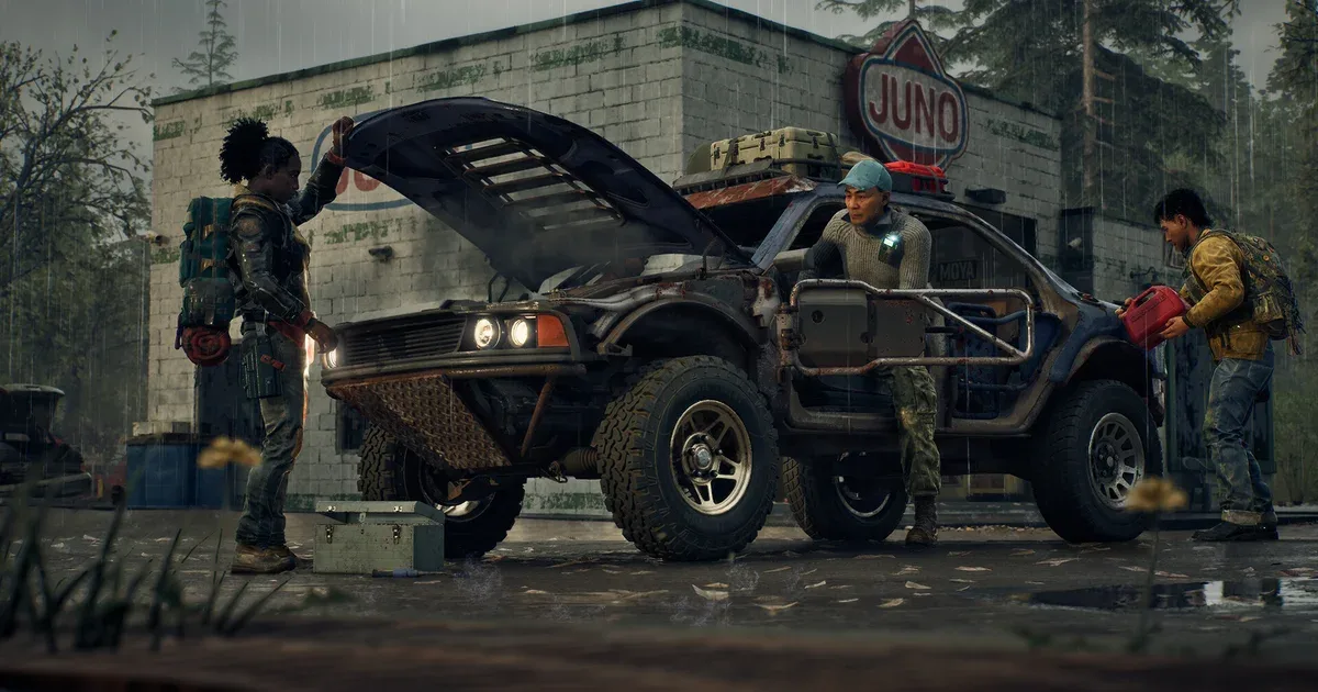 Schermata promozionale di State of Decay 3 con ambientazione zombie post apocalittica